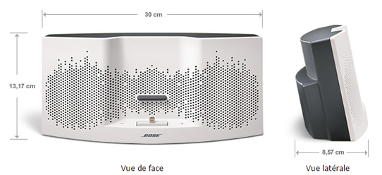 Dimensions SoundDockXT
